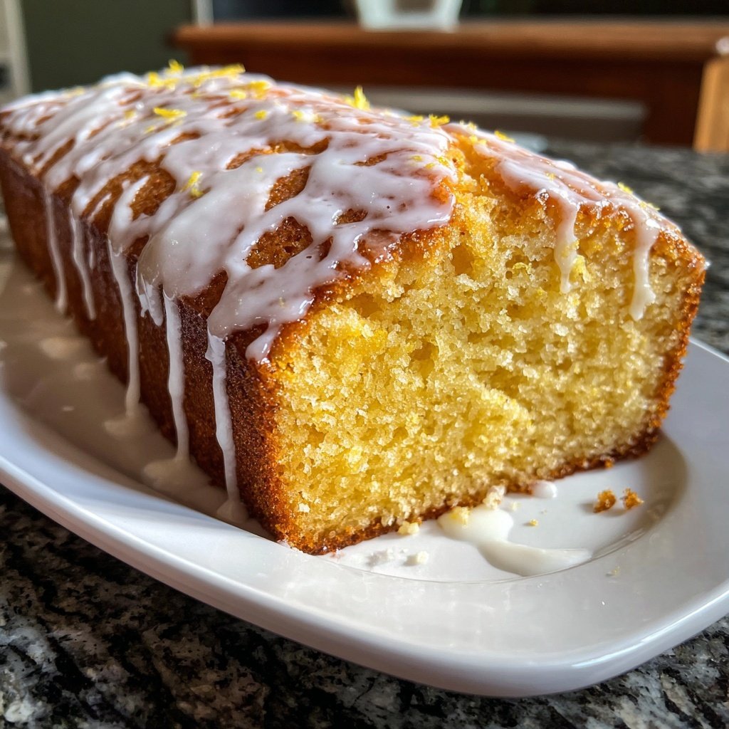 Saftiger Zitronenkuchen