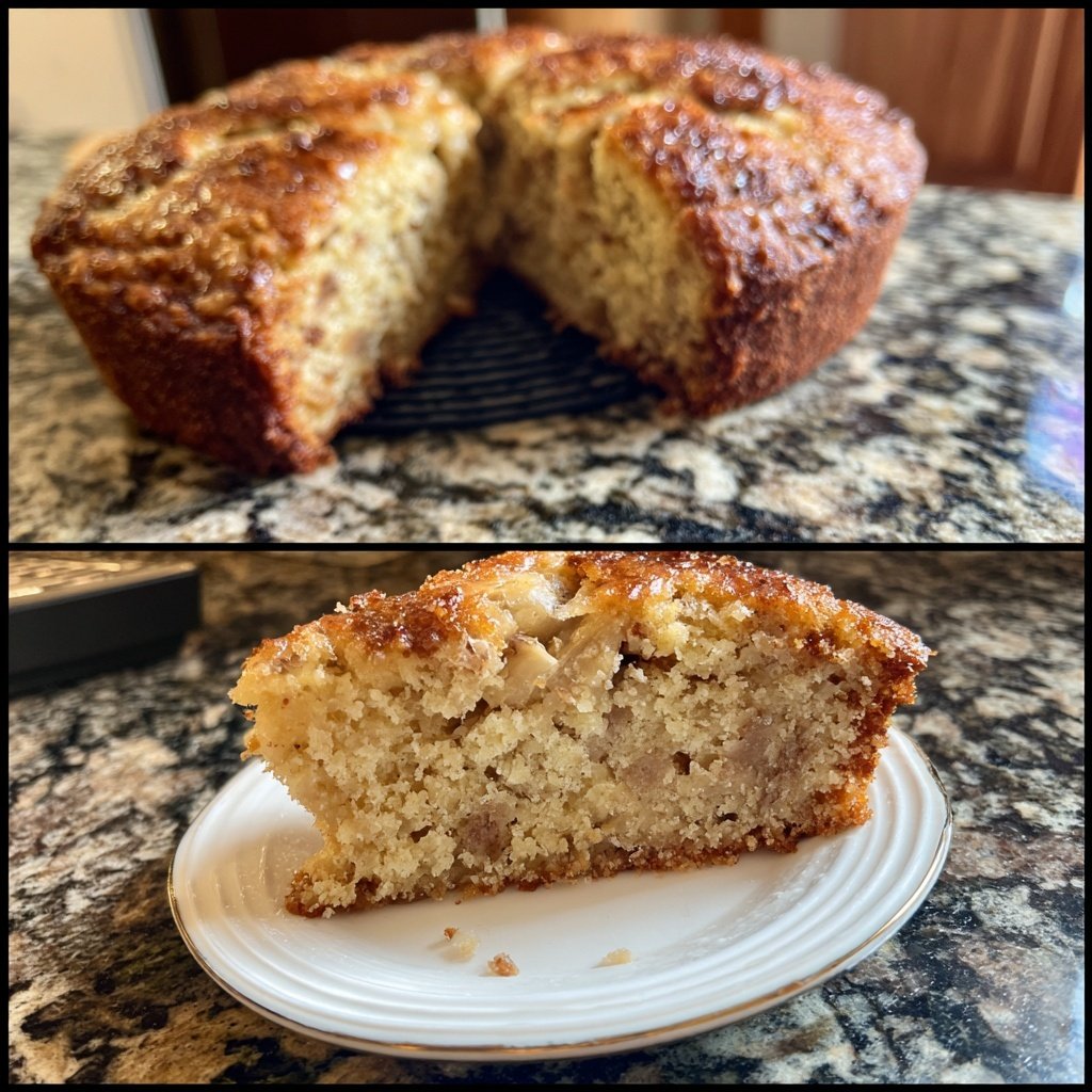 Bananenkuchen mit Vanille