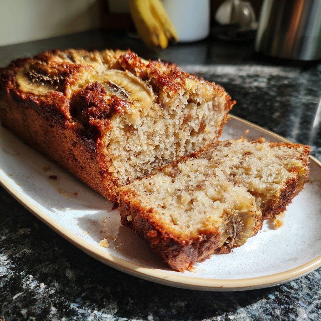 Bananenkuchen mit Öl