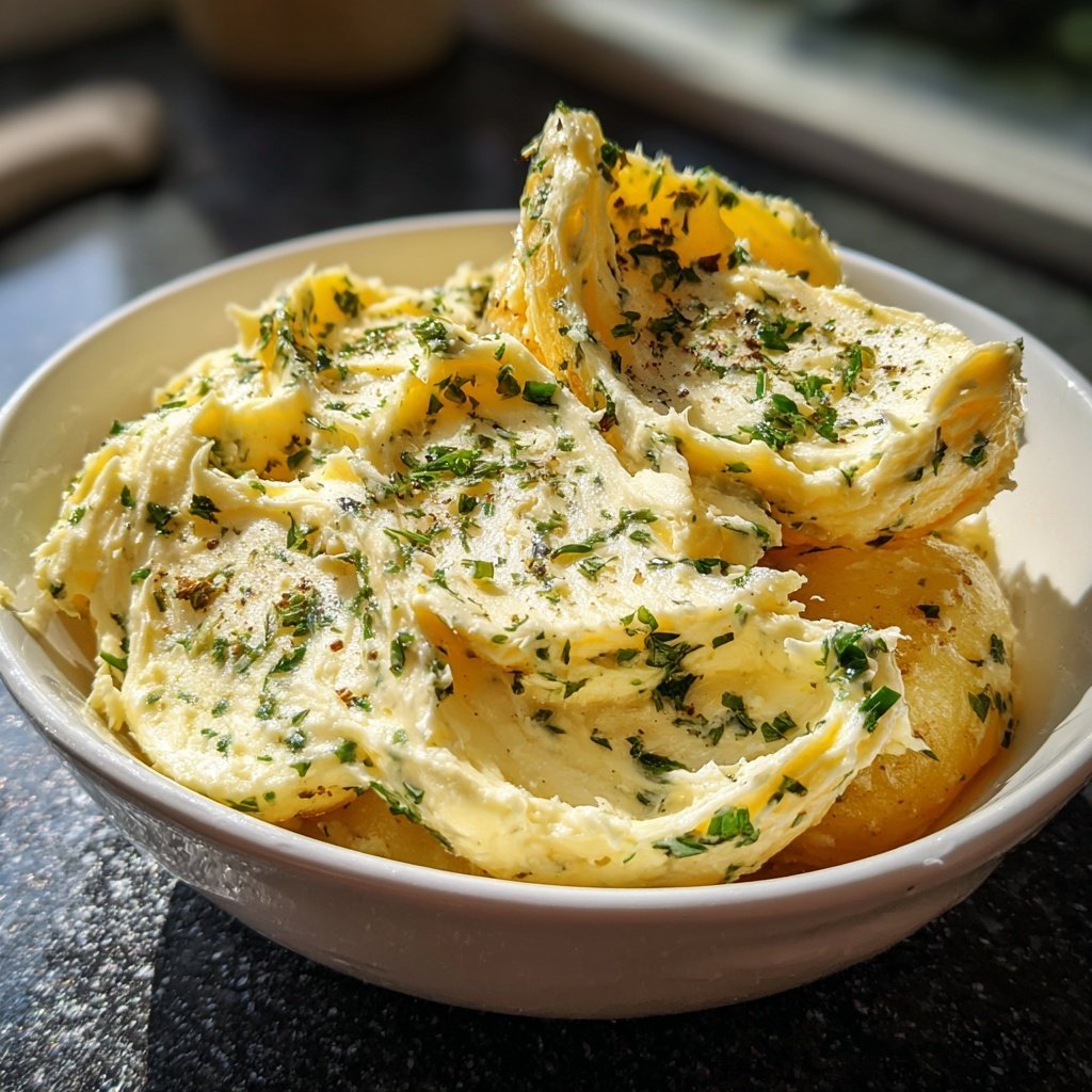 Kräuterbutter Für Bratkartoffeln