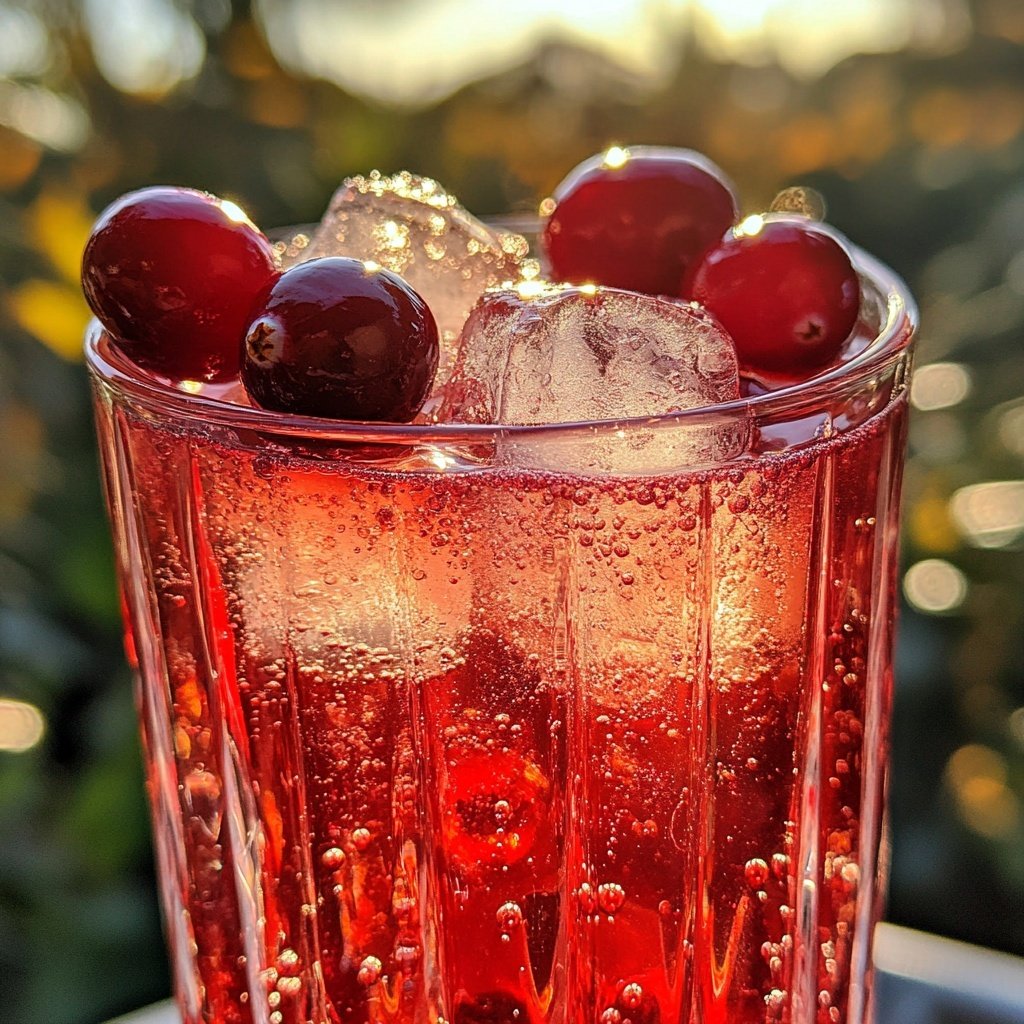 Cranberry-Spritz