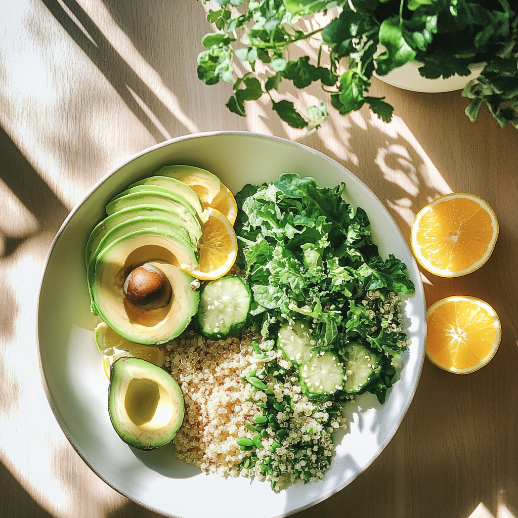 Frische gesunde Lebensmittel-Rezepte