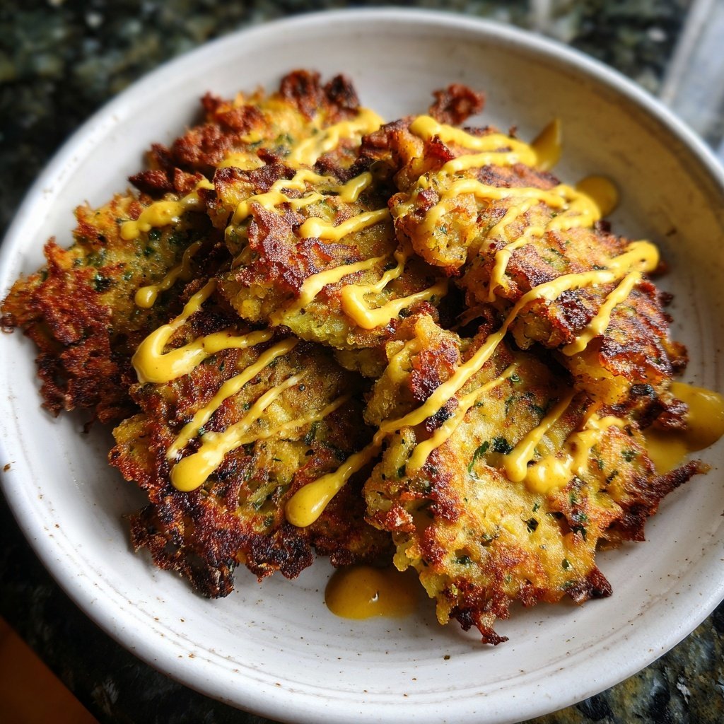 Linsenbratlinge mit Senf