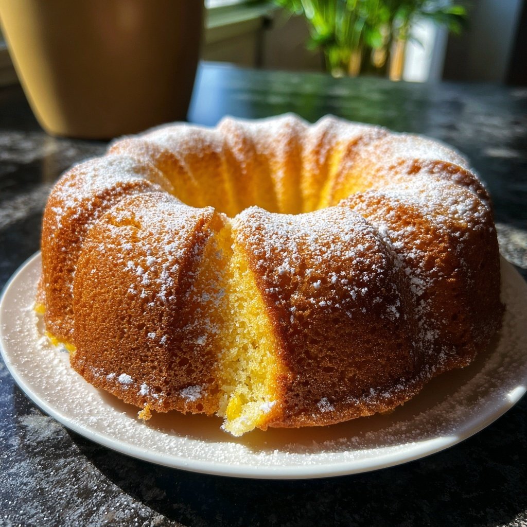 Zitronenkuchen einfach & schnell