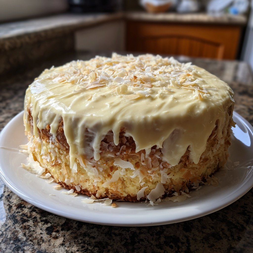 Geburtstagskuchen klassisch mit Vanille